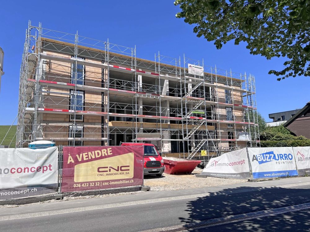 Im Herzen von Corminboeuf, NEUE 4.5-Zimmer-Wohnungen - Immeuble Rte du Centre 30