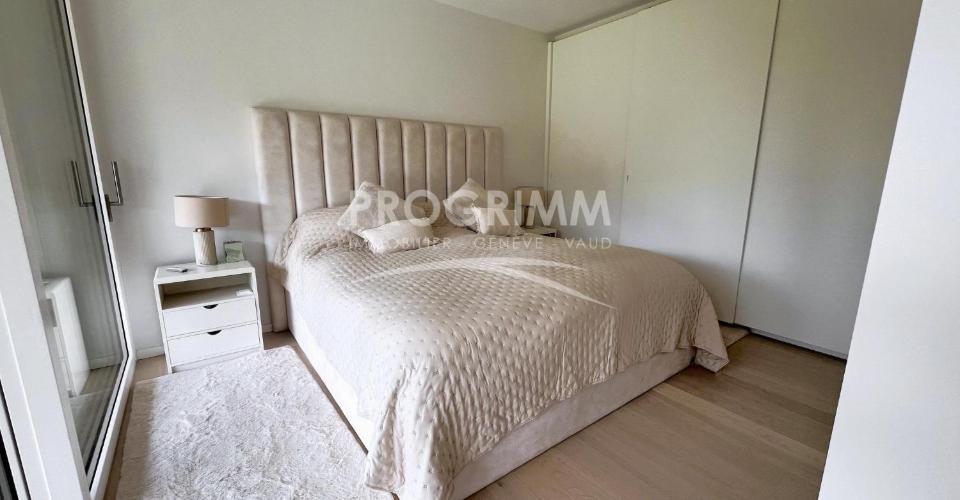 Vesenaz - rez de jardin meublé - 3 chambres - 1 pkg sous-sol - Terrain de 300m2 - Appartement 5 pièces - image - 5