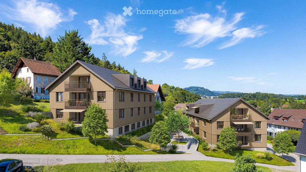 Neubau 6.5-Zimmer-Wohnung B201 & B202 mit Minergie-Standard in Wohlenschwil -  Bild 3