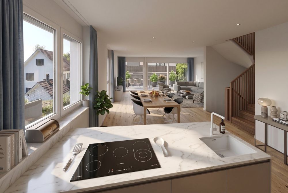 Neubau REFH WeissenStein – Familienfreundlich mit Garten und Einstellhalle -  Bild 2