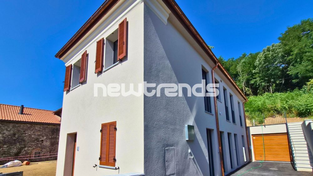 Caslano: 3,5 Zimmer mit Balkon, sofort bewohnbar. Neubau - 3
