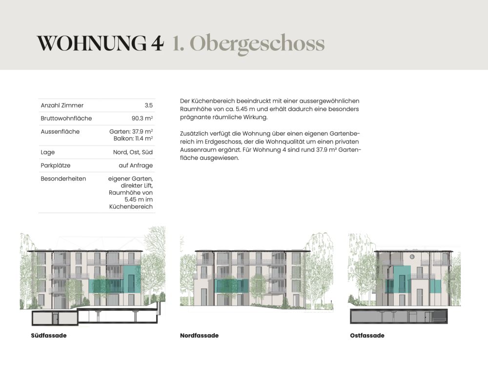 Moderne 3.5-Zimmer-Neubauwohnung mit Balkon in Oberglatt -  Bild 7