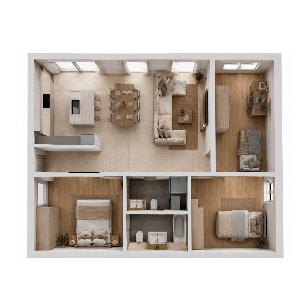Neue 4.5-Zimmer-Wohnung in Bramois – Zugänglich und hell -  Bild 2