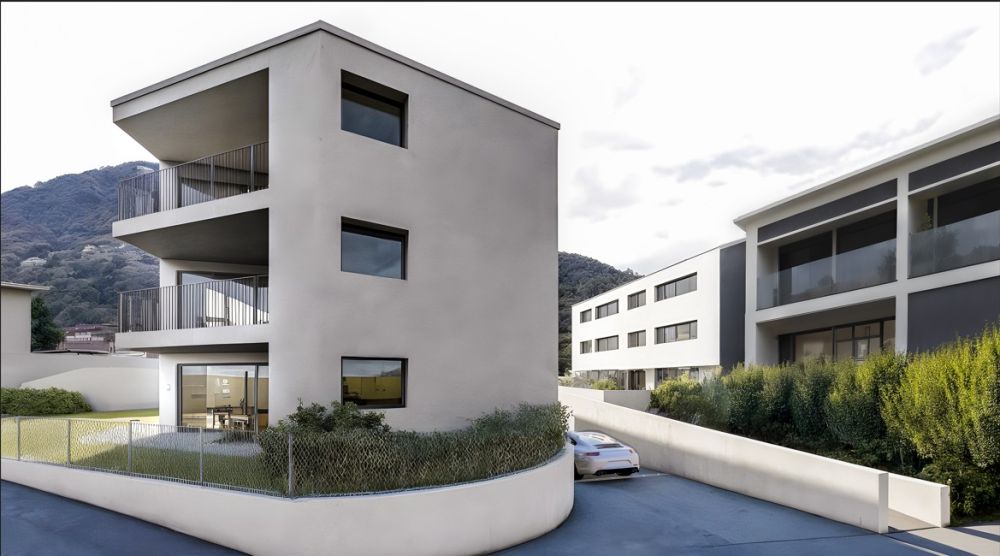 Zwei angrenzende Häuser in der Nähe der neuen Residenza Aurora. -  Bild 3