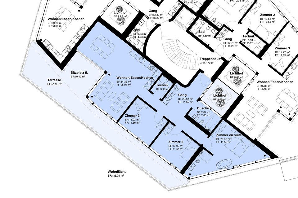 BLAIE: Für Geniesser - Attikawohnung in Bahnhofsnähe - Bild 5