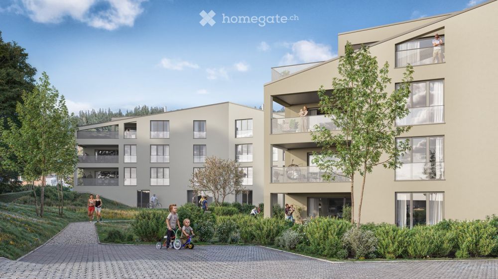 Superbes appartements de 3.5, 4.5 et 5.5 pcs à vendre en PPE dans un cadre verdoyant à Saignelégier - Bild 4