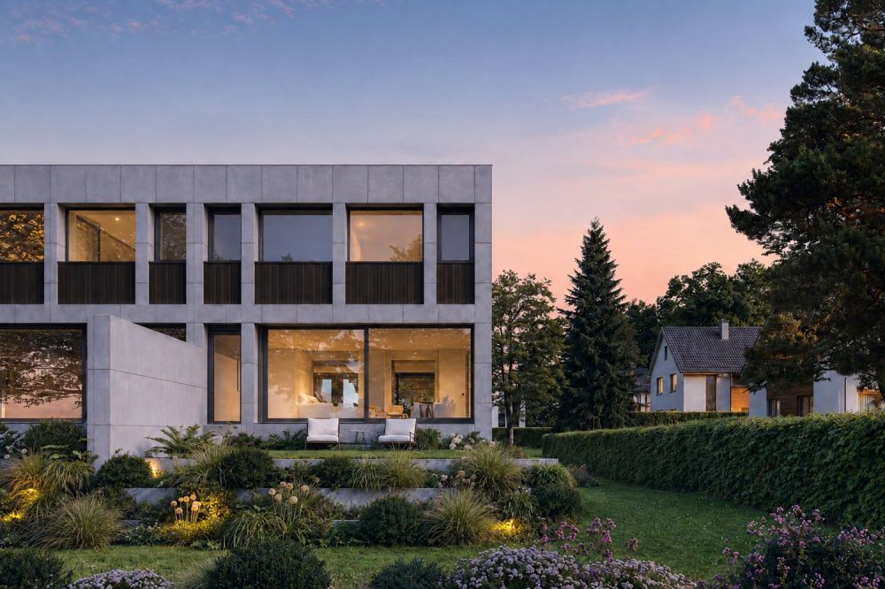 Architecture et beaux volumes | Villa C du projet Pra Vinea à Corminboeuf -  Bild 2