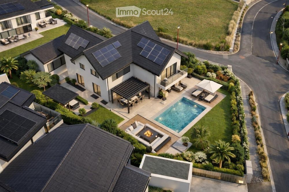 Moderne Villa mit 7.5 Zimmern und Pool – Le Mont-sur-Lausanne -  Bild 11