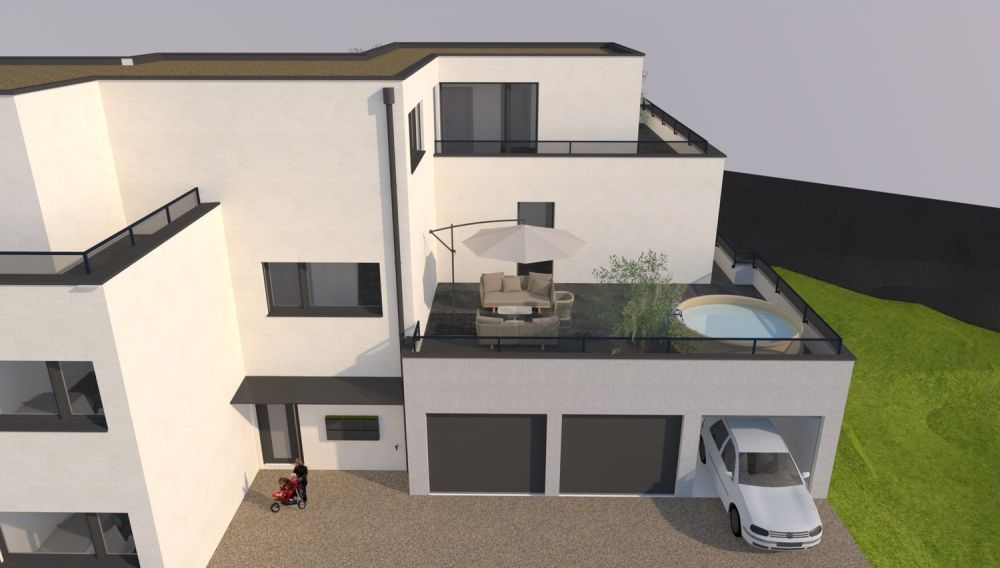 3.5 Zimmer 1. OG-Wohnung mit 102m2 Balkon -  Bild 2