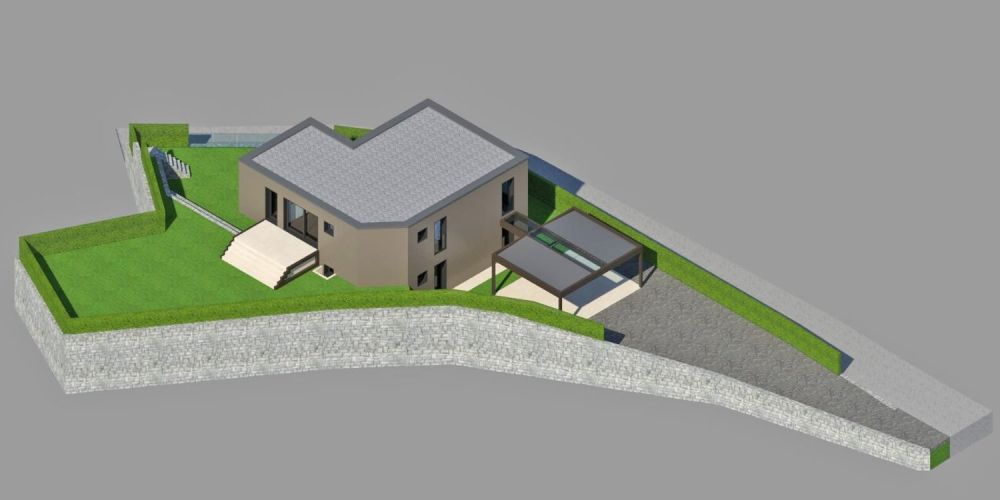 Villa 4.5 locali nuova costruzione, vista lago con piscina, Dino-Sonvico - Image 5