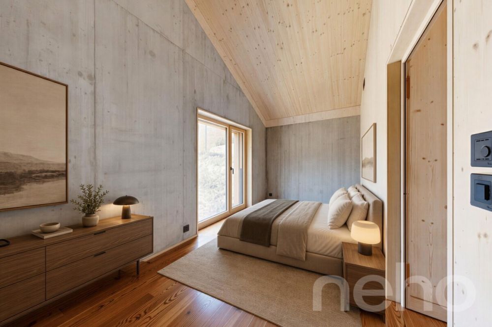 Neubau-Dachgeschosswohnung mit besonderer Architektur und Bergsicht -  Bild 9