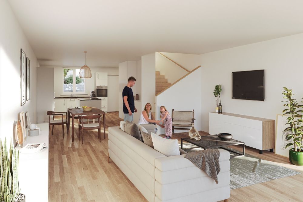 Haus 20a - Ihr Traumreihenhaus zwischen Stadt und Natur – Projekt «Nusshain» Kleinguschelmuth -  Bild 3