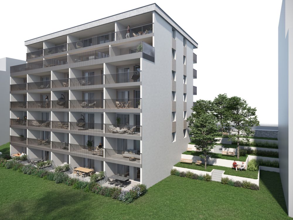 Spacieux 3,5 pces duplex Rez de jardins - Centre ville - Bild 9