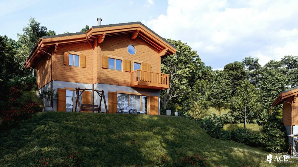 Chalet neuf de 4.5 pièces sur les Hauts de Saxon -  Bild 5