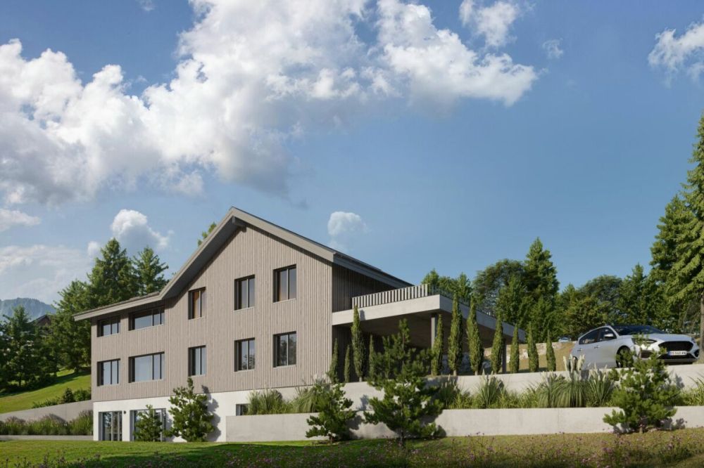 Drei 4.5-Zi-Eigentumswohnungen - Mehrfamilienhaus