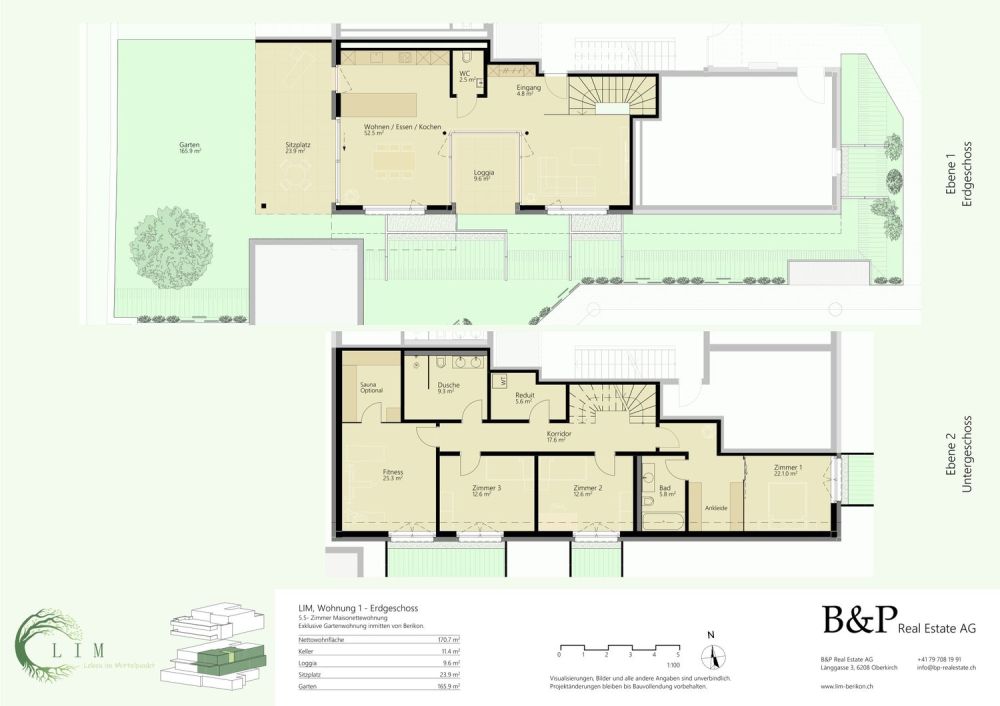 Neubau LIM – stilvolle Erdgeschoss-Maisonette mit modernem Wohngefühl - Bild 9
