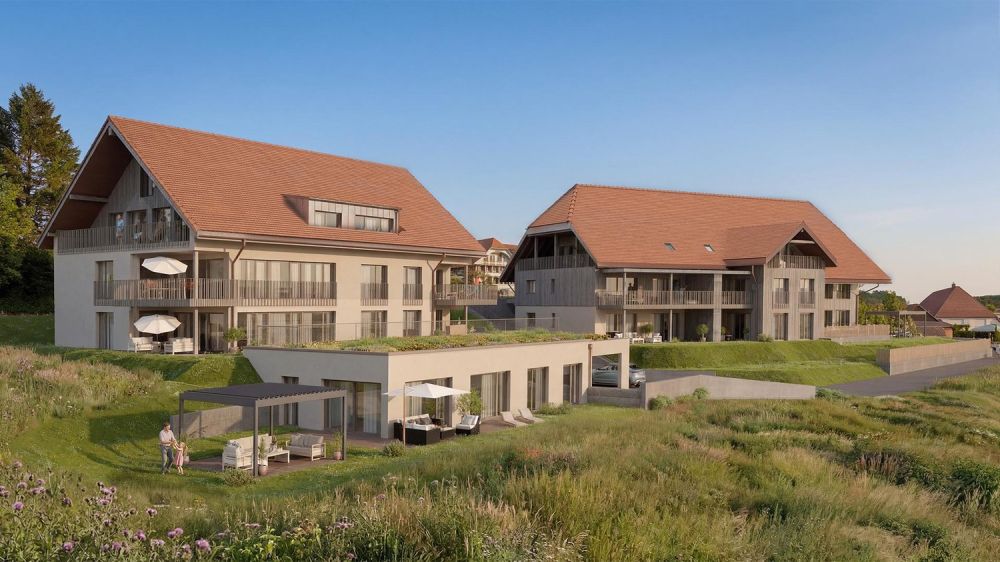 4,5-Zimmer-Neubau-Eigentumswohnung mit Weitblick in Lüterswil (Bucheggberg) -  Bild 1