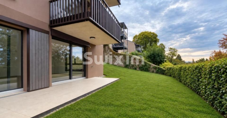 Appartement neuf de 5 pièces en rez-de-jardin Russin - Appartement 5 pièces - image - 3