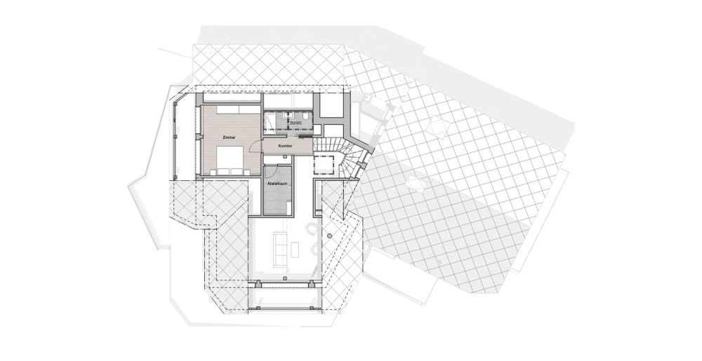 Chalet SKYFALL |4.5 Zimmerwohnung 2. Dachgeschoss Süd-West |ERSTWONS - 721.2.9 Wohnunhg Nr.06