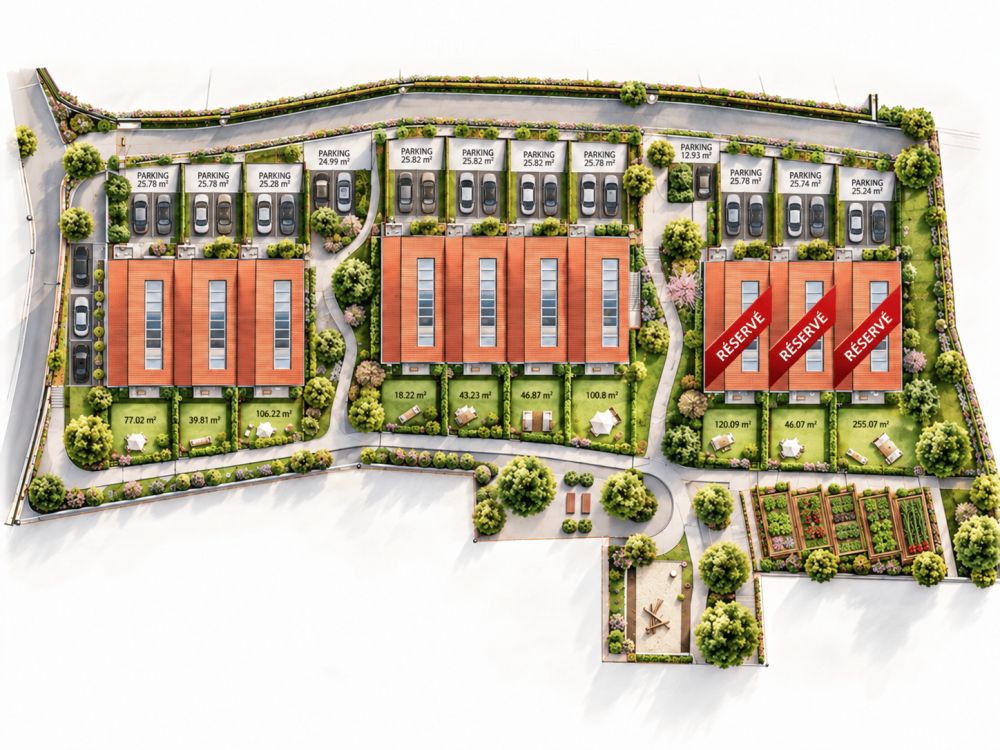 3 VILLAS DÉJÀ RÉSERVÉES – VILLAS FAMILIALES 5.5 PIÈCES DE 167 M² -  Bild 7