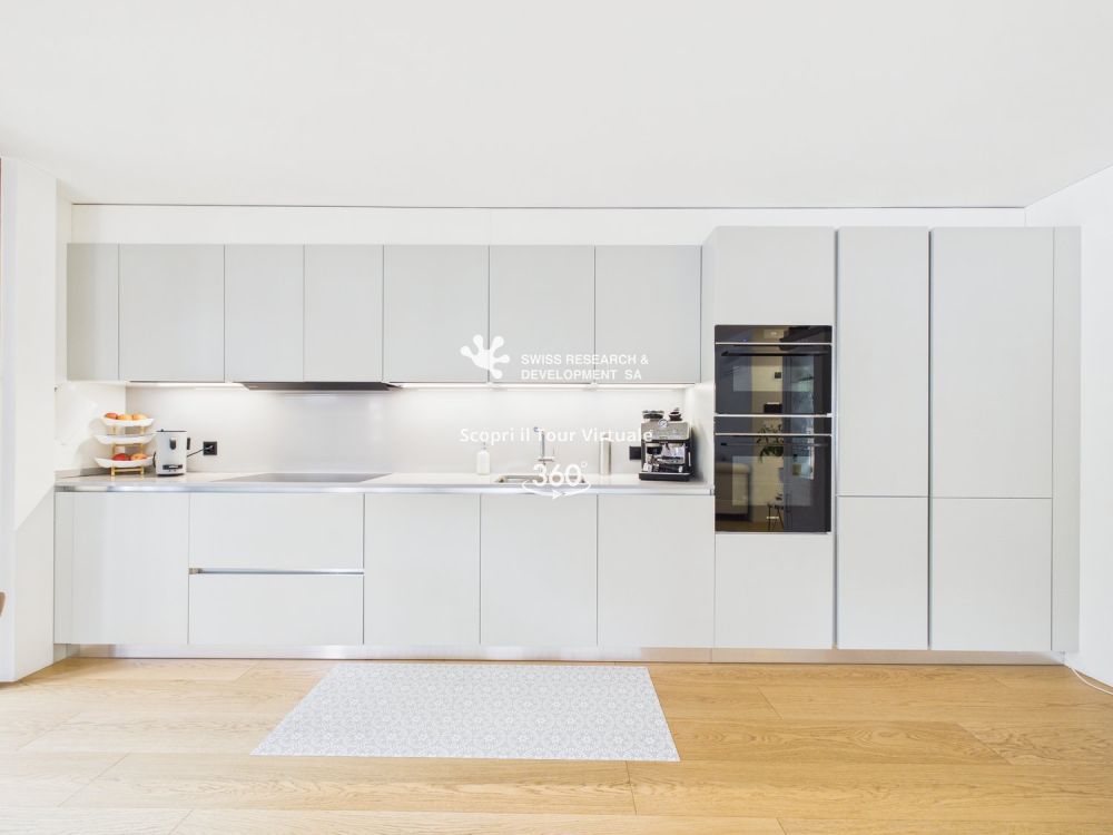 CONTEMPORANEO APPARTAMENTO DI 3,5 LOCALI CON AMPIA TERRAZZA E DOMOTICA INTEGRATA -  Bild 5