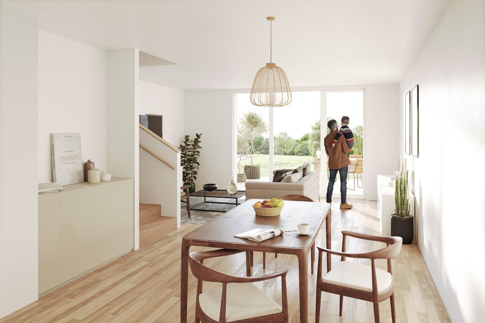Haus 20a - Ihr Traumreihenhaus zwischen Stadt und Natur – Projekt «Nusshain» Kleinguschelmuth -  Bild 4