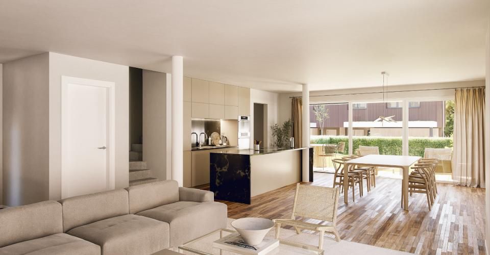 Lancement d"un nouveau projet résidentiel à Prez-vers-Noréaz [Villa 8] - Maison jumelée 5.5 pièces - image - 5