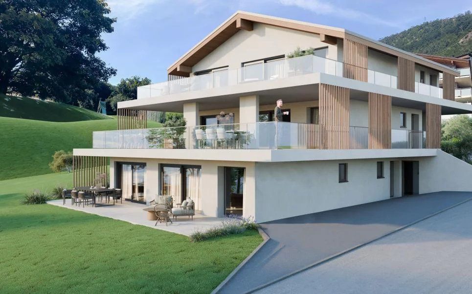 Attique d'exception à Flanthey, Terrasse panoramique & vue imprenable - Bild 6