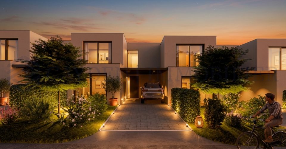 Villa D : Villa neuve contemporaine HPE à Veyrier ! - Maison 5.5 pièces - image - 2