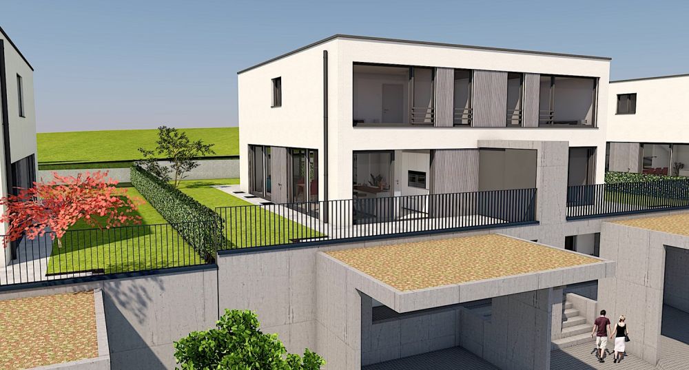 5.5-Zimmer-Doppeleinfamilienhaus Haus E1 & E2 Niederdorf -  Bild 1