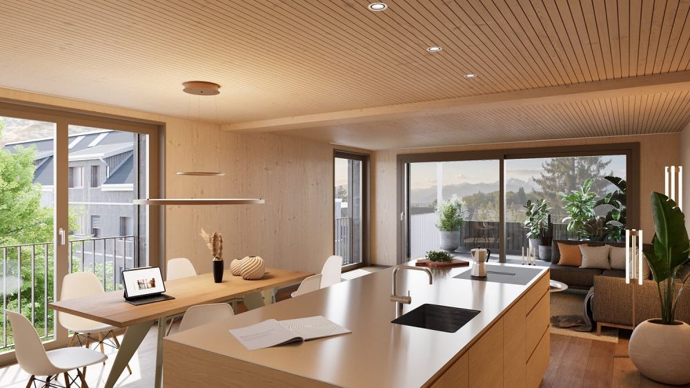 Moderne 4.5-Zimmer-Neubauwohnungen in Hombrechtikon -  Bild 4