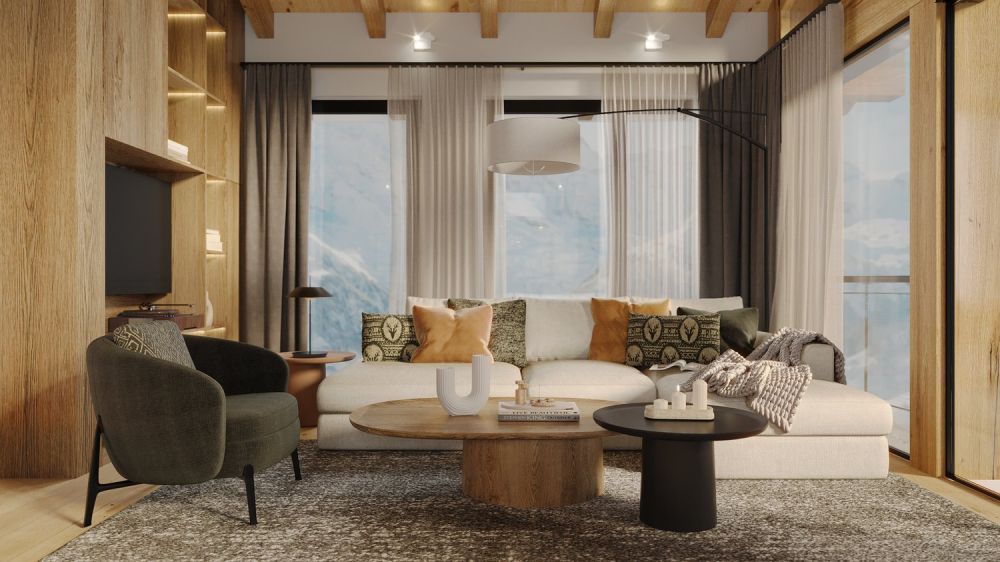Entdecke die Vesta Chalets: luxuriöses Wohnerlebnis auf der Lauchernalp -  Bild 4