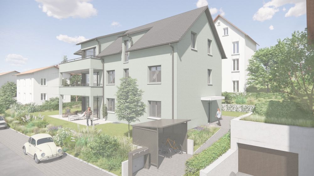 Neubauprojekt an der Sonnenstrasse in Nussbaumen  -  Wohnung Nr. 1 Gartenwohnung -  Bild 2