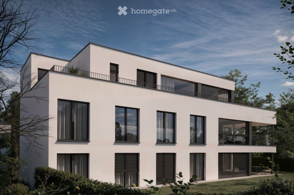 Moderne 5.5-Zimmer-Neubau-Wohnung in ruhiger Lage von Ettingen - Bild 1