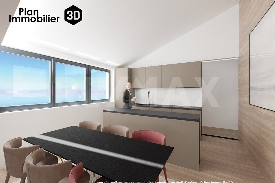 PROMOTION EN VENTE SUR PLAN  LOT B5, APPARTEMENT 4,5 PIÈCES AVEC LOGGIA - Bild 3