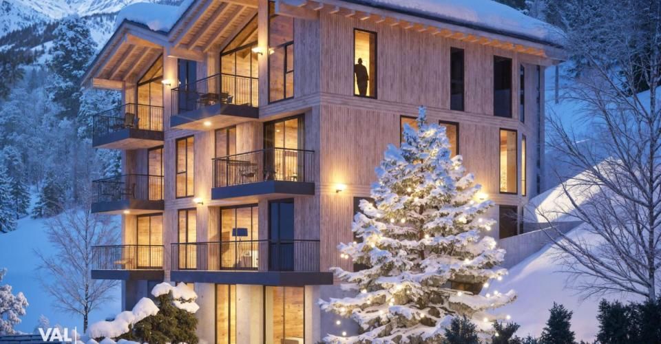 Residenz Le Roc: Luxuriöse Attikawohnung mit 5-Sterne-Komfort und Bergpanorama - Appartement 4.5 pièces - image - 3