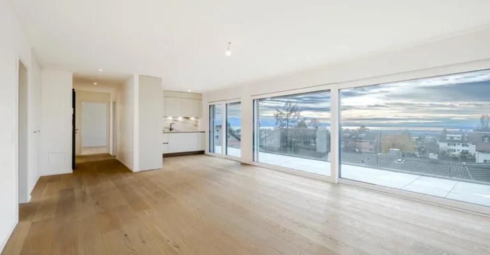 Très bel appartement neuf avec vue panoramique sur le Lac et les Alpes - Attique 3.5 pièces - image - 7
