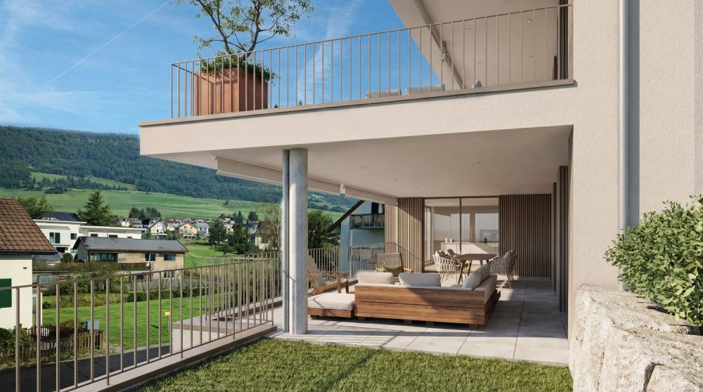 Neubauprojekt AURELIA Erlinsbach AG – 4.5 Zimmer Loggiawohnung A.01 -  Bild 3