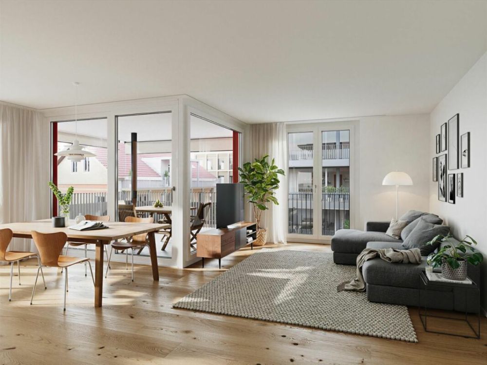 4.5-Zimmer-Eigentumswohnung im Aebiguet am Bach -  Bild 1