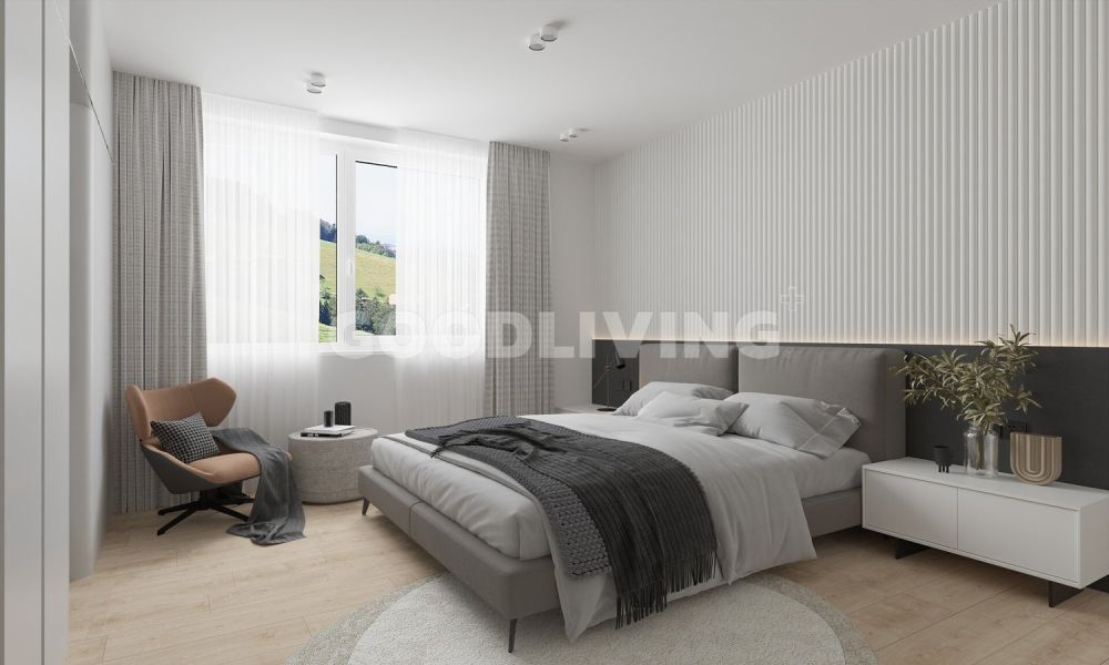 Neubau am Sonnenhang nimmt Form an - OG: Schlafzimmer 1