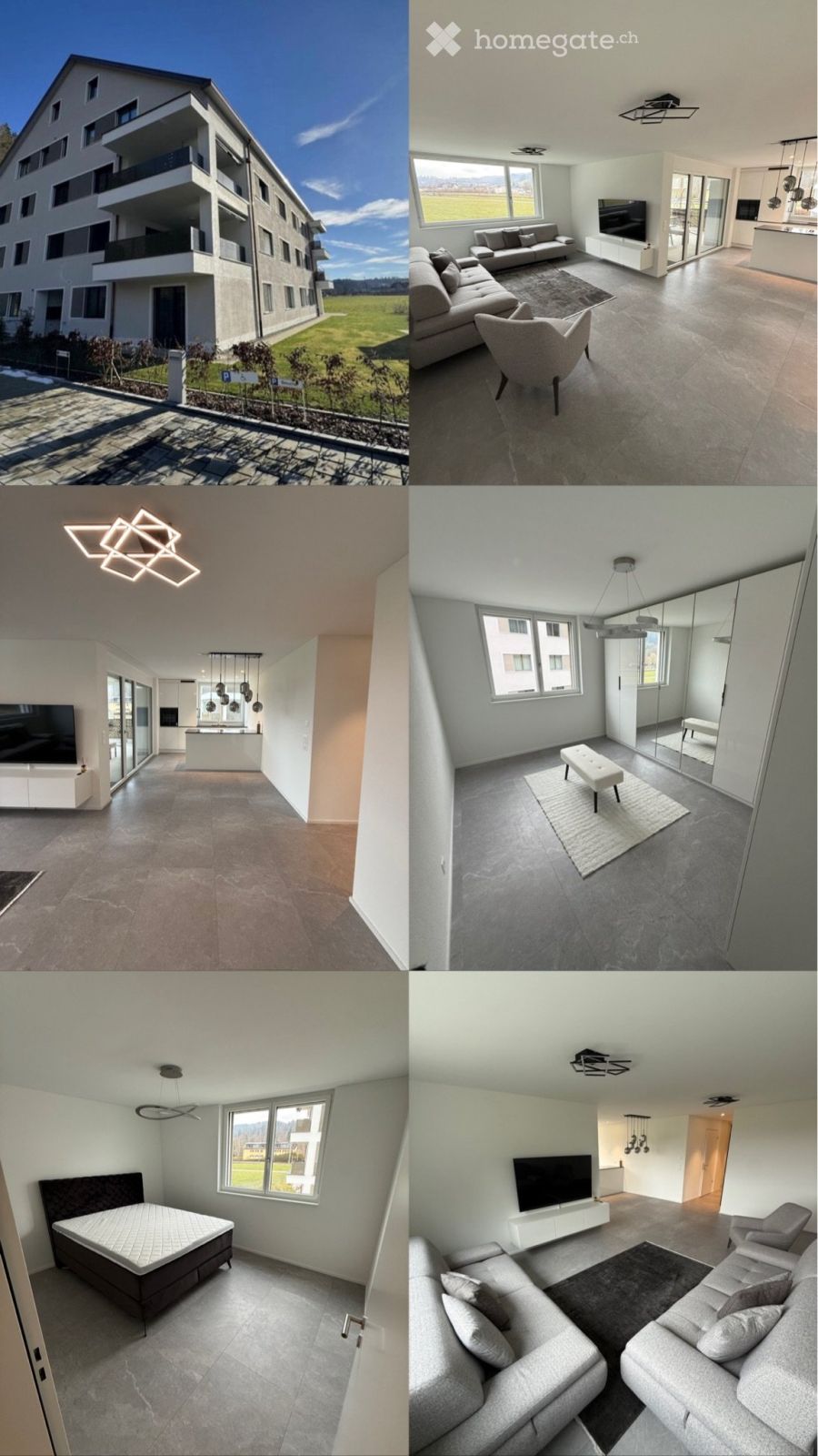 3.5 Zi Neubauwohnung mit Aussicht - Turbenthal -  Bild 1