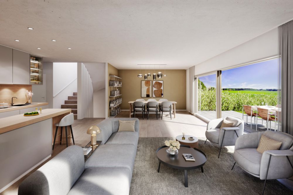 NEUES PROJEKT VON 6 FAMILIENVILLAS IN THIERRENS MIT GÄRTEN! -  Bild 4