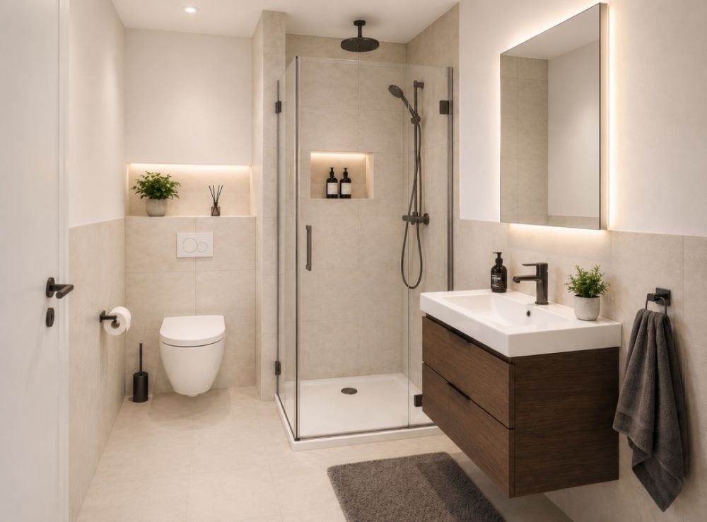MODERN WOHNEN IN ZENTRALER LAGE - Badezimmer