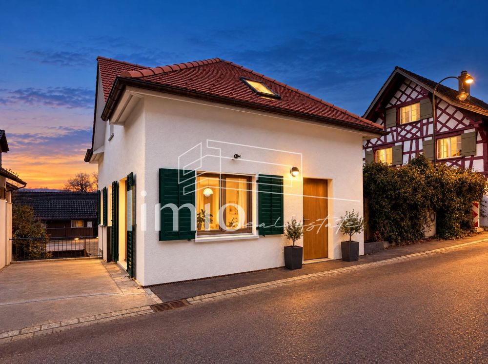 Midi-Einfamilienhaus mit Garage im Dorfkern von Thundorf - 3.5 Zimmer, Neubau, bezugsbereit innert ca. 4 Wochen -  Bild 1