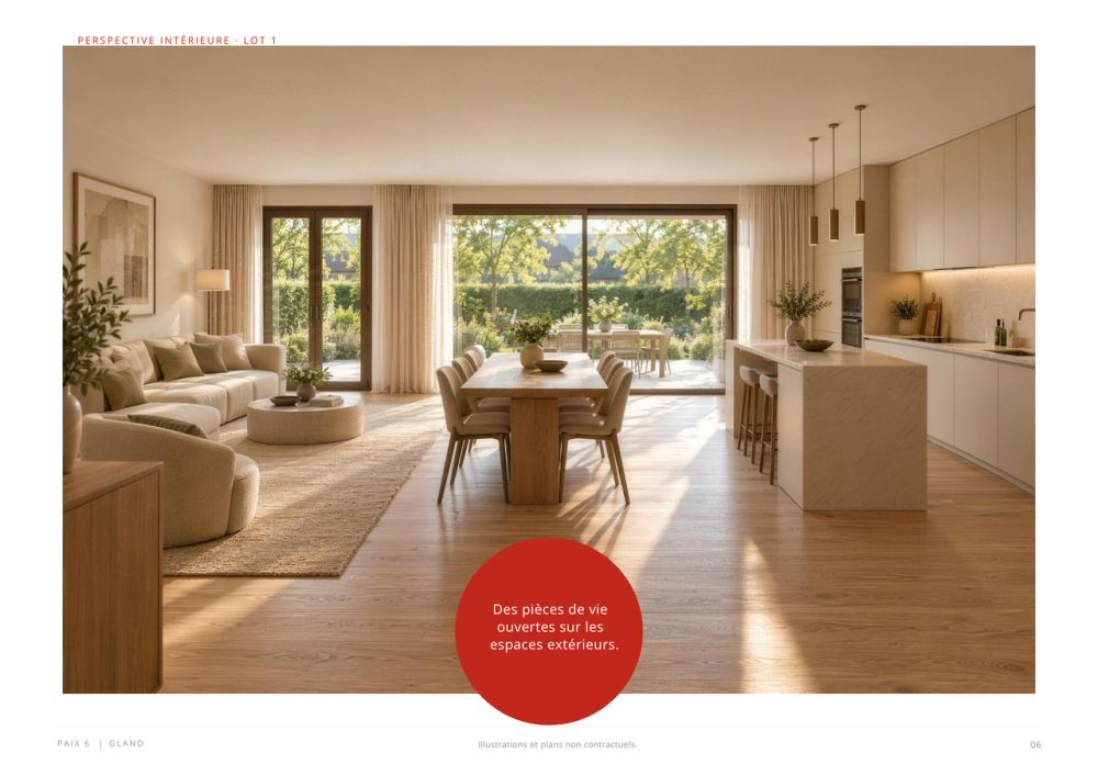 Promotion "La Paix 6"Bel appartement de 4,5 pces avec jardin privatif -  Bild 7
