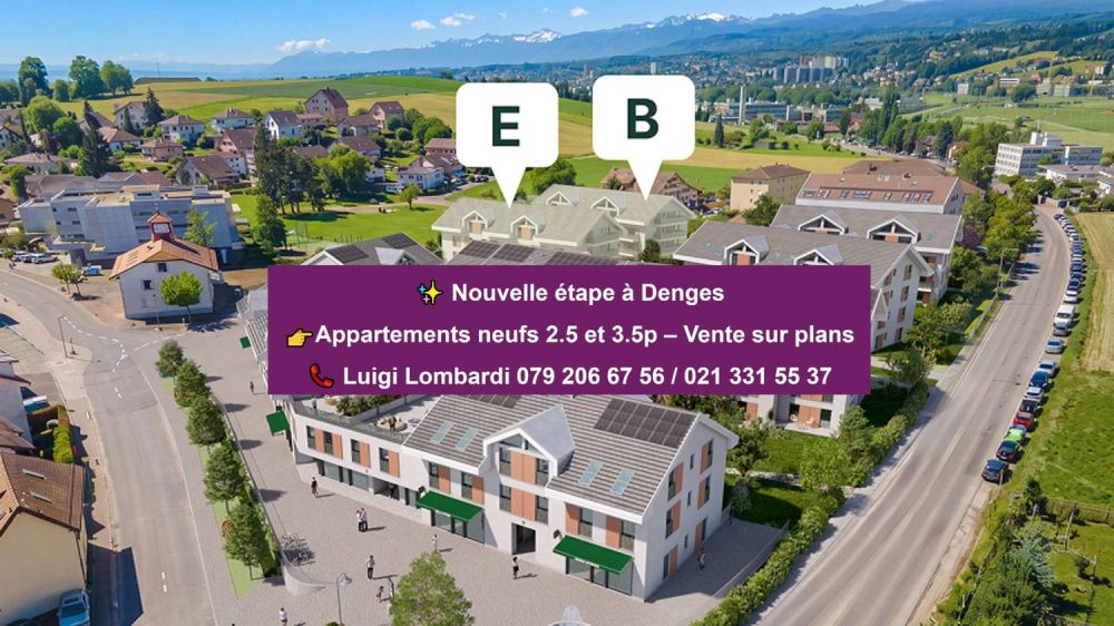 Bel appartement neuf de 2.5 pièces traversant avec balcon -  Bild 1