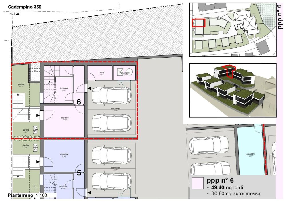 Nuova Villa i a Cadempino -  Bild 11