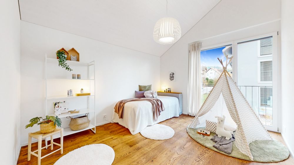5.5 Einfamilienhaus freistehend, Neubau - Zimmer 3 Obergeschoss