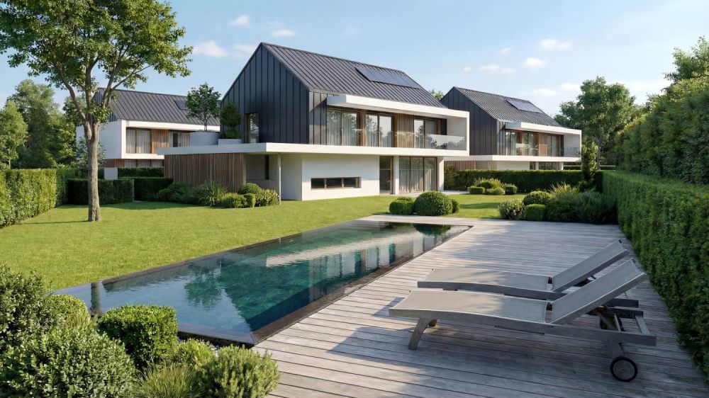 BAUSTELLE GEÖFFNET – Villen der Extraklasse in Trélex | Noch 5 Villen verfügbar – Ab 2'550'000 CHF -  Bild 3