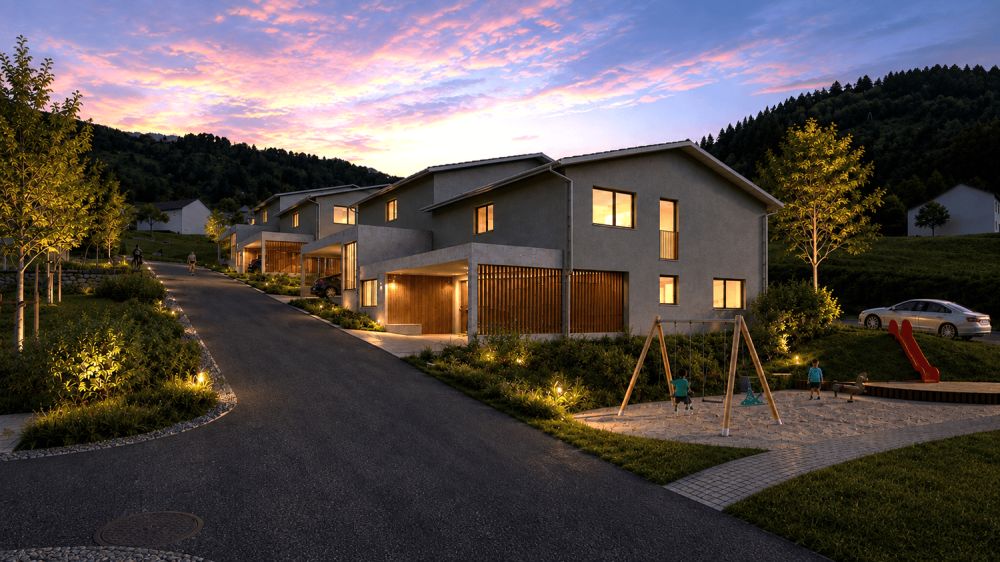 Neubau-Doppeleinfamilienhaus in Bürglen – Modern, familienfreundlich und naturah -  Bild 5